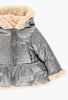 Boboli Reversible Technical Fabric Parka for Baby Girl(Size 2-6)