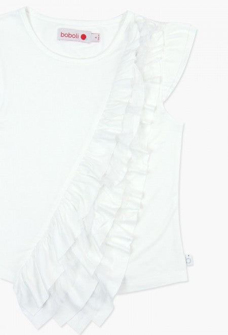 Boboli Stretch Knit T-Shirt