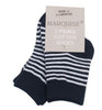 Marquise 2 Pack Navy Stripy Cotton Socks - Sweet Thing Baby & Childrens Wear