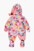 Boboli Technical Fabric Babygrow for Baby Girl  (Size 3M-12M)