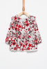 Boboli Viella Dress- Red/White/Navy