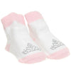 Britt Bear Crown Baby Socks-White